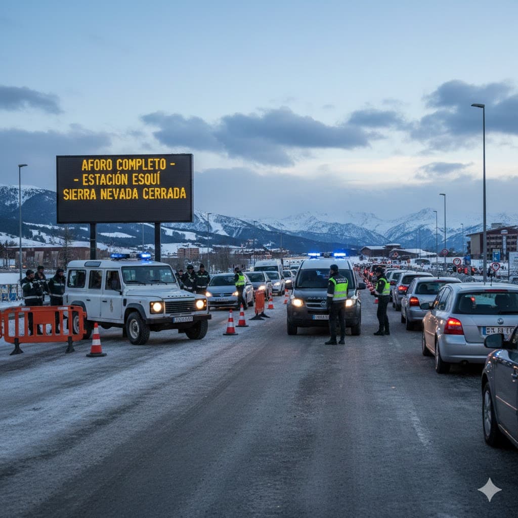Acceso Cortado a la Estación Sierra Nevada ( 2026 )